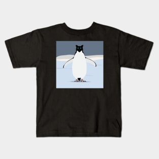 Penguin Cat Kids T-Shirt